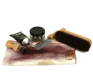 Shoe polish sale and brush