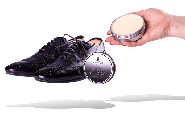 High shine boot polish discount