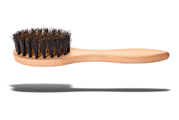 Suede Cleaning Brass Brush - Beechwood Handle by Valentino Garemi - ValentinoGaremi