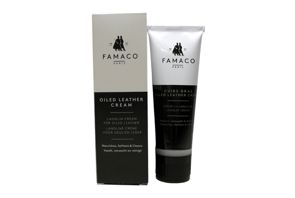 Oiled Leather Cream – Moisture Resistant & Condition by Famaco France - ValentinoGaremi