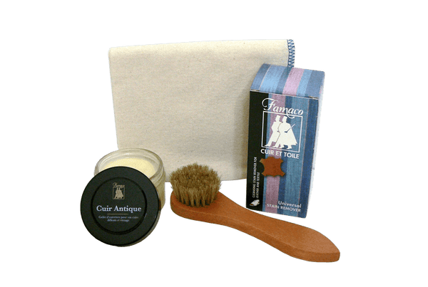 Vintage Leather Care Set – Clean & Protect Antique Leathers by Famaco - ValentinoGaremi