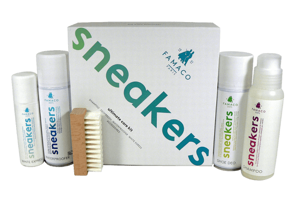 Sneakers Care Kit – Ultimate Cleaner & Renovator Set by Famaco France - ValentinoGaremi