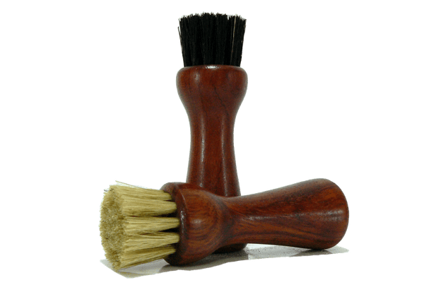 Shoe Cream Applicator Brush - Bubinga Wood & Boar Bristles by Famaco - ValentinoGaremi