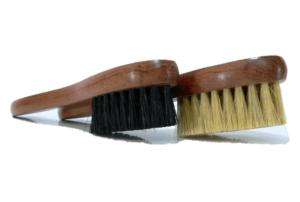Shoe Polish Applicator Brush - Bubinga Wood & Boar Bristles by Famaco - ValentinoGaremi