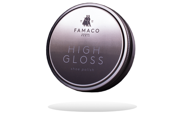 Famaco High Gloss - Shoe Shine Leather Polish 3.38 Oz - Made in France - ValentinoGaremi