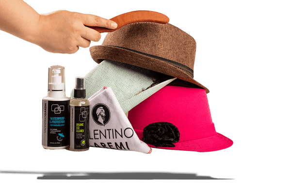 Hat Care Set – Stain Cleaning & Weather Protection by Valentino Garemi - ValentinoGaremi