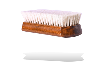 Luxury Shoe Polishing Brush - Goat Hair Bristles by Valentino Garemi - ValentinoGaremi