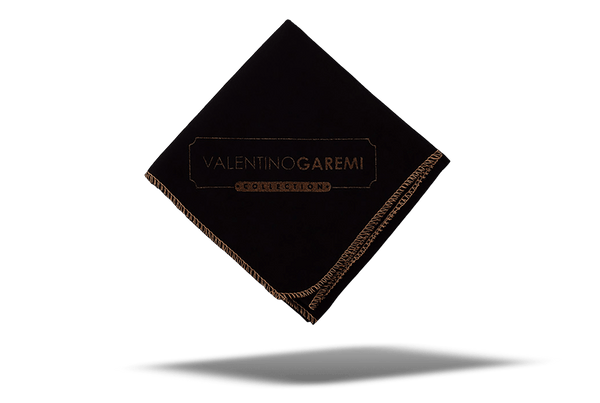 Shoe Polishing & Buffing Cloth – Black Edition by Valentino Garemi - ValentinoGaremi