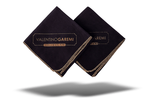 Shoe Polishing & Buffing Cloth – Black Edition by Valentino Garemi - ValentinoGaremi