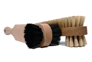 Combo Shoe Polish Brush and Cream Paste Applicator by Valentino Garemi - ValentinoGaremi