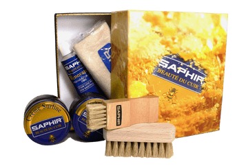 Saphir Shoe Care Shine Kit – Gift Set for Footwear Collections - ValentinoGaremi
