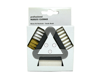 Suede and Nubuck Cleaner Triangular Brush by Valentino Garemi - ValentinoGaremi