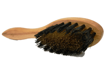 Suede Cleaning Brass Brush - Beechwood Handle by Valentino Garemi - ValentinoGaremi