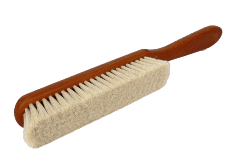 Dandruff Lint Cleaning Brush Fine Goat Hair by Valentino Garemi