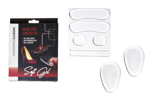 Shoes Comfort Kit – Heel Cushion & Gel Side Liners by Valentino Garemi - ValentinoGaremi