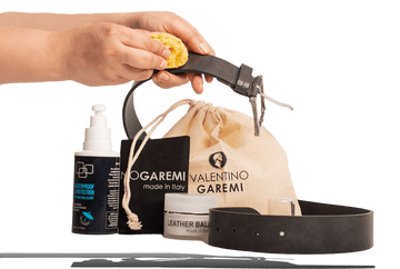 Leather Accessories Care Set - Wallet & Belt Aid by Valentino Garemi - ValentinoGaremi