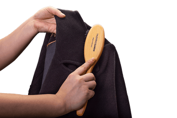 Boar Bristle Clothes Brush – Lint, Pet Hair & Garment Care | Made in Germany - ValentinoGaremi