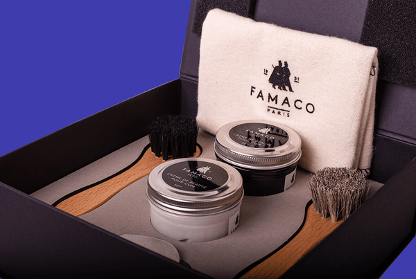 Shoe Shine Kit – Home Closet or Business Office Gift by Famaco France - ValentinoGaremi