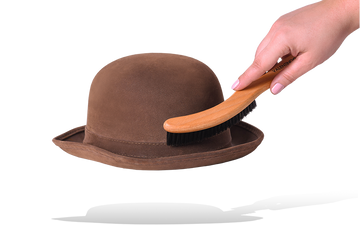 Hat Brush - Clean Stain & Marks on All Materials by Valentino Garemi - ValentinoGaremi