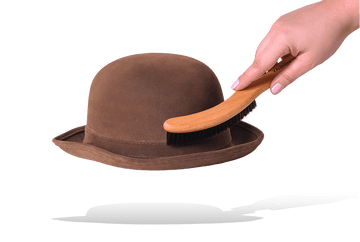 Hat Brush - Clean Stain & Marks on All Materials by Valentino Garemi - ValentinoGaremi