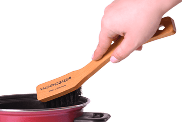 Cleaning Dishes Brush for Dirty Silverware & Pots by Valentino Garemi - ValentinoGaremi