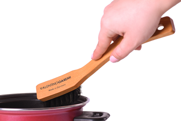 Cleaning Dishes Brush for Dirty Silverware & Pots by Valentino Garemi - ValentinoGaremi