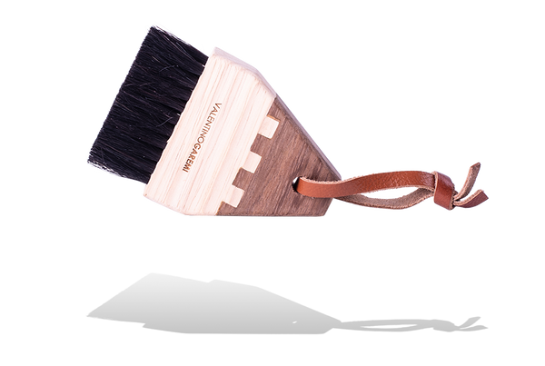 Keyboard Cleaning Brush - Real Kauri & Rubber Wood by Valentino Garemi - ValentinoGaremi
