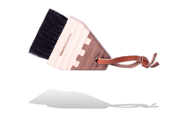 Keyboard Cleaning Brush - Real Kauri & Rubber Wood by Valentino Garemi - ValentinoGaremi
