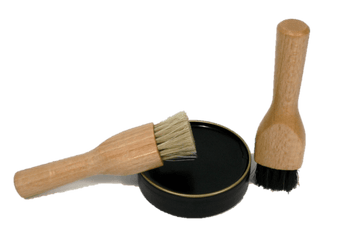 Shoe Cream Applicator Brush Set – Long Body Dauber by Valentino Garemi - ValentinoGaremi