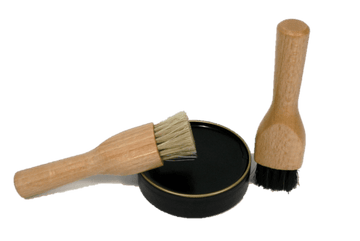 Shoe Cream Applicator Brush Set – Long Body Dauber by Valentino Garemi - ValentinoGaremi