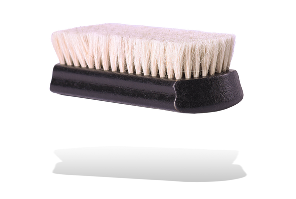 Luxury Shoe Polishing Brush - Goat Hair Bristles by Valentino Garemi - ValentinoGaremi