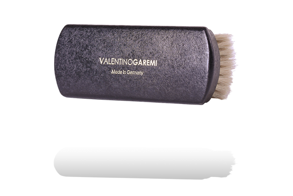 Luxury Shoe Polishing Brush - Goat Hair Bristles by Valentino Garemi - ValentinoGaremi