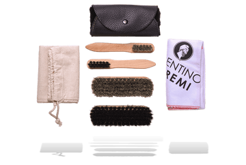 Shoe Care Kit – Classic Travel Shine Shoes Set by Valentino Garemi - ValentinoGaremi