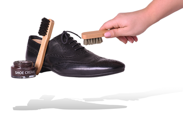 Shoe Polish Applicator Brush Set – Horse Hair Daubers by Valentino Garemi - ValentinoGaremi