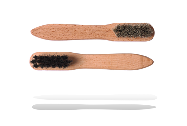 Shoe Polish Applicator Brush Set – Horse Hair Daubers by Valentino Garemi - ValentinoGaremi