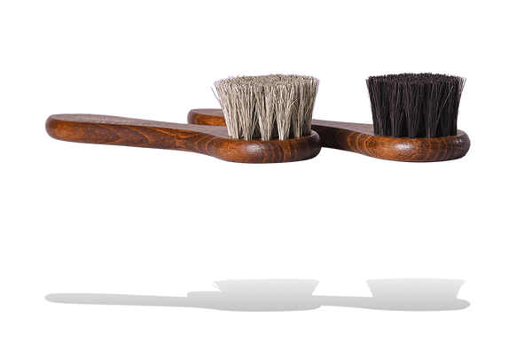 Shoe Polish Applicator Brush Set - Classic Design by Valentino Garemi - ValentinoGaremi