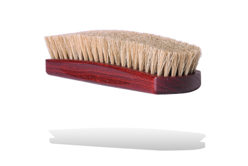 Shoe Shine Brush – Mahogany Dye Wood & Horse Hair by Valentino Garemi - ValentinoGaremi