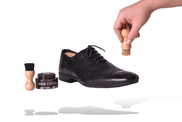 Shoe Cream Applicator Dauber Set – Real Horse Hair by Valentino Garemi - ValentinoGaremi