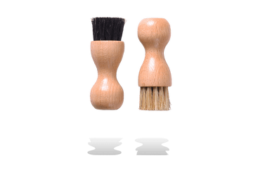 Shoe Cream Applicator Dauber Set – Real Horse Hair by Valentino Garemi - ValentinoGaremi
