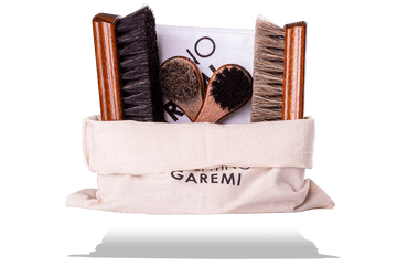 Shoe Shine Kit – Polishing Set for Leather Shoes by Valentino Garemi - ValentinoGaremi