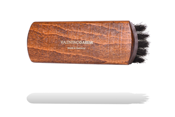 Shoe Shine & Polishing Brush – Natural Bristles by Valentino Garemi - ValentinoGaremi