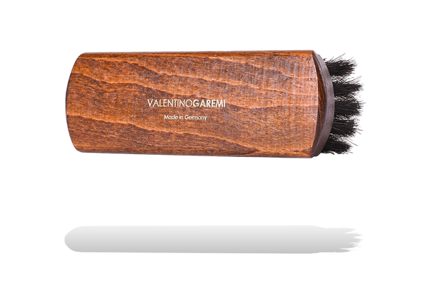 Shoe Shine & Polishing Brush – Natural Bristles by Valentino Garemi - ValentinoGaremi