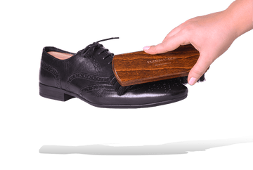 Shoe Shine & Polishing Brush – Natural Bristles by Valentino Garemi - ValentinoGaremi