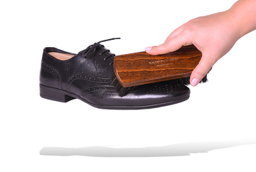 Shoe Shine & Polishing Brush – Natural Bristles by Valentino Garemi - ValentinoGaremi