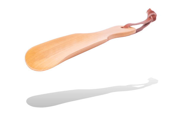 Shoehorn Classic Design with String - Willow Wood by Valentino Garemi - ValentinoGaremi