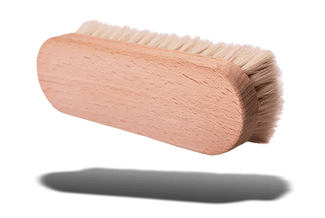 Travel Shoe Shine Brush – Classic Soft Goat Hair by Valentino Garemi - ValentinoGaremi