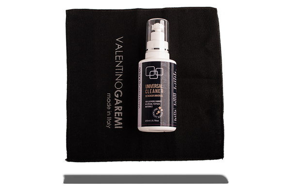 Leather Cleaner – Stain Removal & Cloth Applicator by Valentino Garemi - ValentinoGaremi