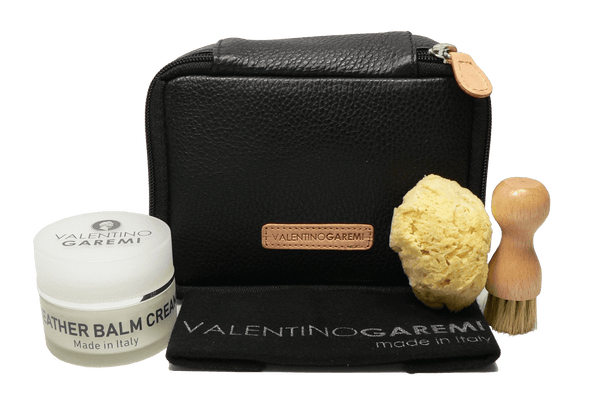 Leather Care Set - Luxury Nourish & Condition Kit by Valentino Garemi - ValentinoGaremi