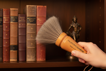 Collectables Cleaning Brush – Genuine Horse Hair by Valentino Garemi - ValentinoGaremi