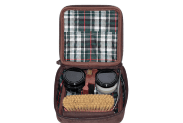Shoe Care Set - Luxury Travel Kit - Flyer by La Cordonnerie Anglaise - France - ValentinoGaremi